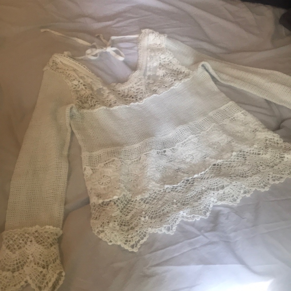 Boho Crochet Blouse